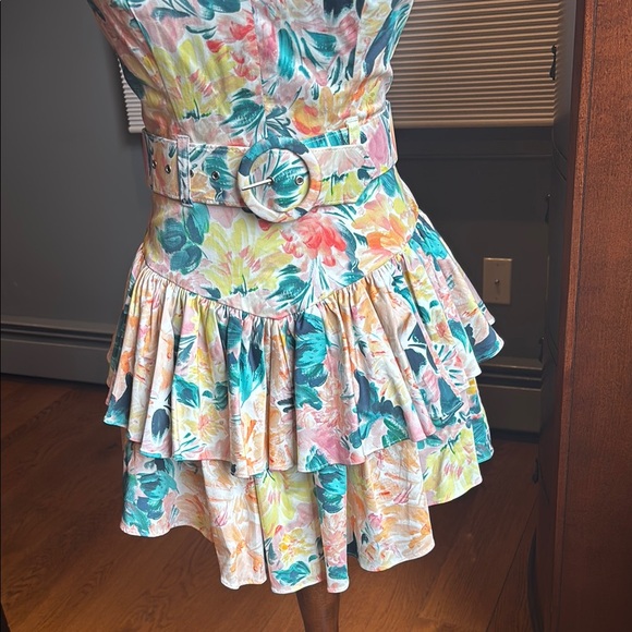 For Love And Lemons Floral Mini Dress - Picture 2 of 4